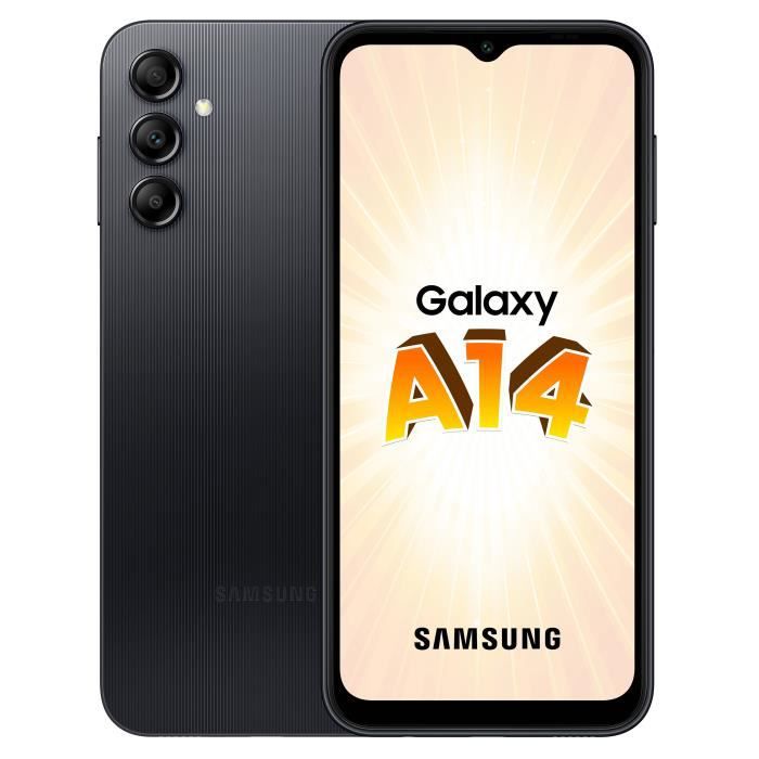 SAMSUNG Galaxy A14 4G Noir 64 Go