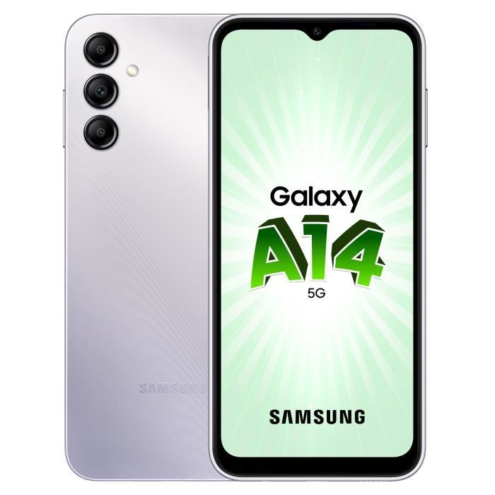 SAMSUNG Galaxy A14 4G Argent 64 Go
